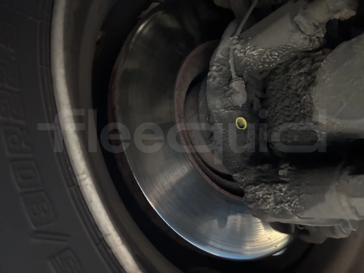 Setra S516 - Third Axle Discs Left Side