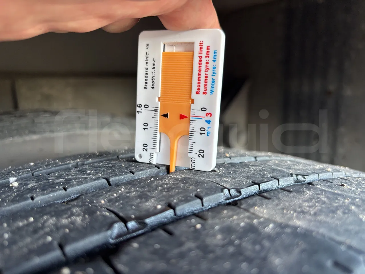Setra S516 - Second Axle Right Side: Tyre Tread