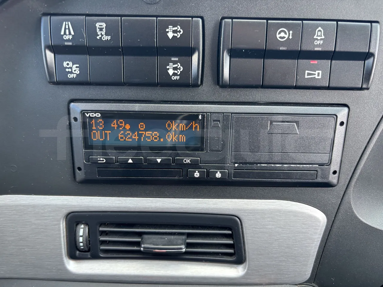 Setra S516 - Tachograph