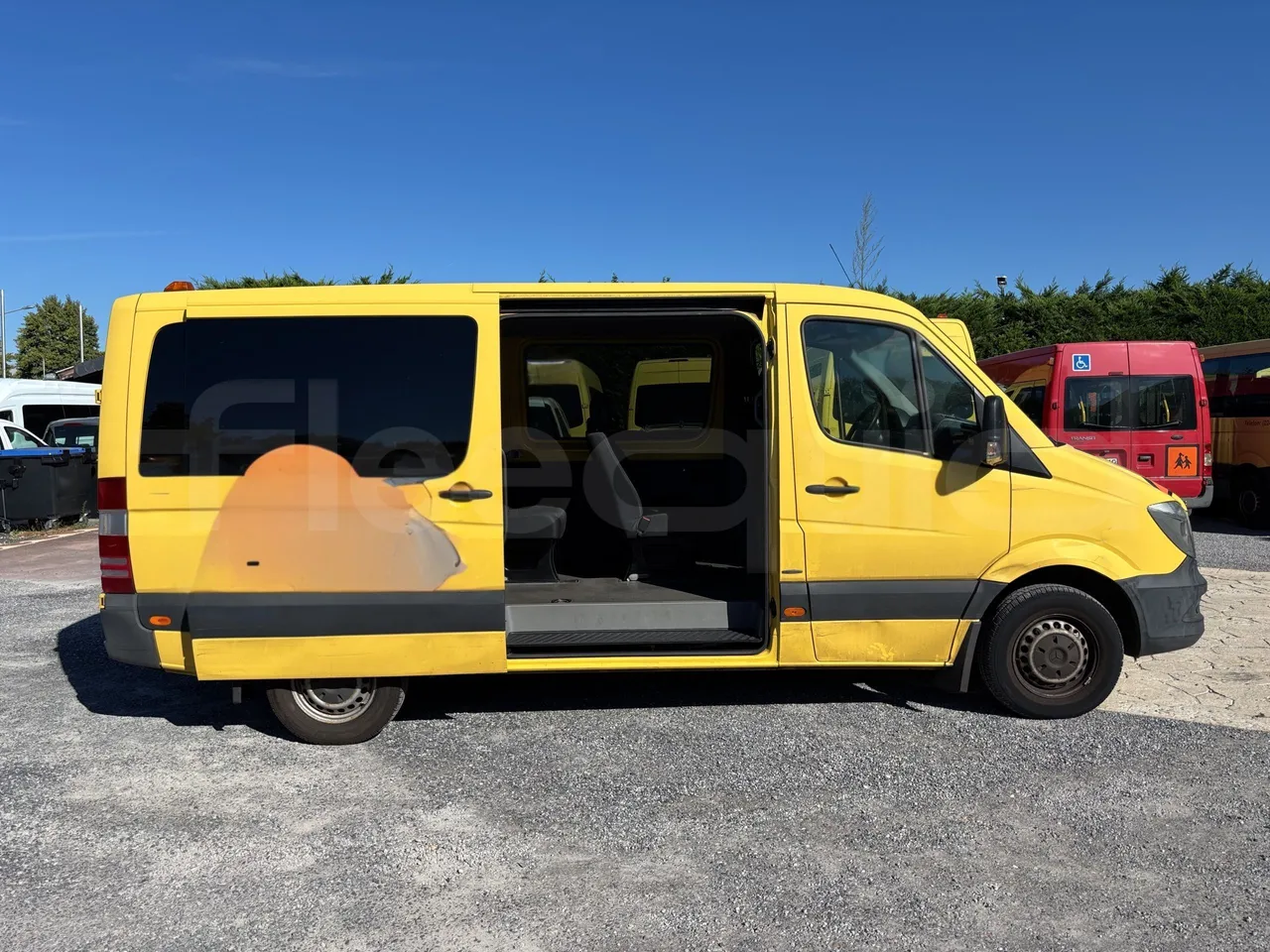 Mercedes-Benz Sprinter - Right Side Doors Open