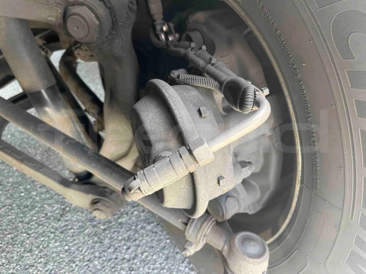 Irizar Daf - front brake calipers left