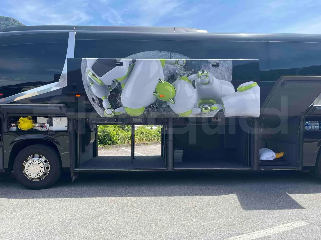 Irizar Daf - luggage rack photo