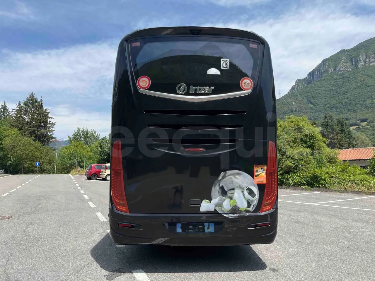 Irizar Daf - rear hatch closed