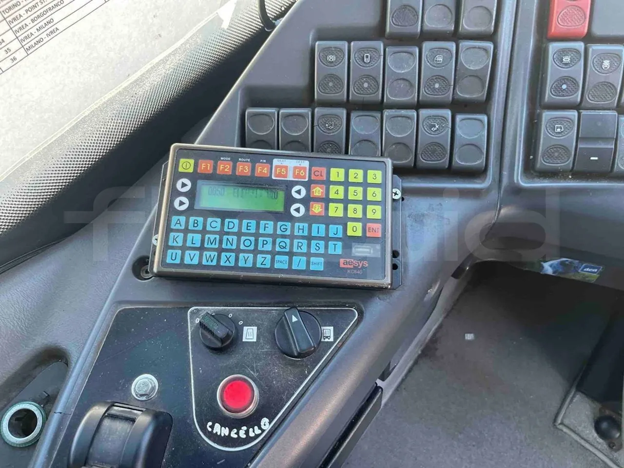 Irisbus Arway SFR160 - Euro5 - 280kW - 11.990mt - command unit indicators