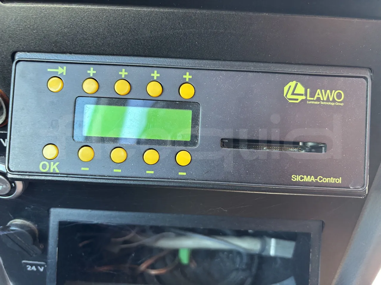 Setra S415 - Command Unit Indicators