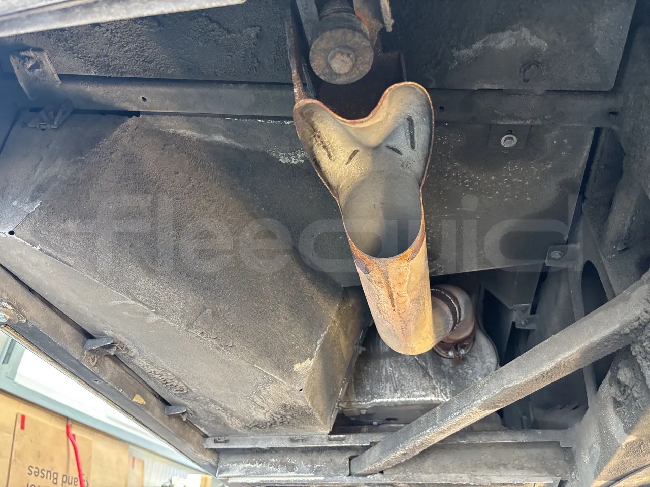 Setra S415 - Exhaust