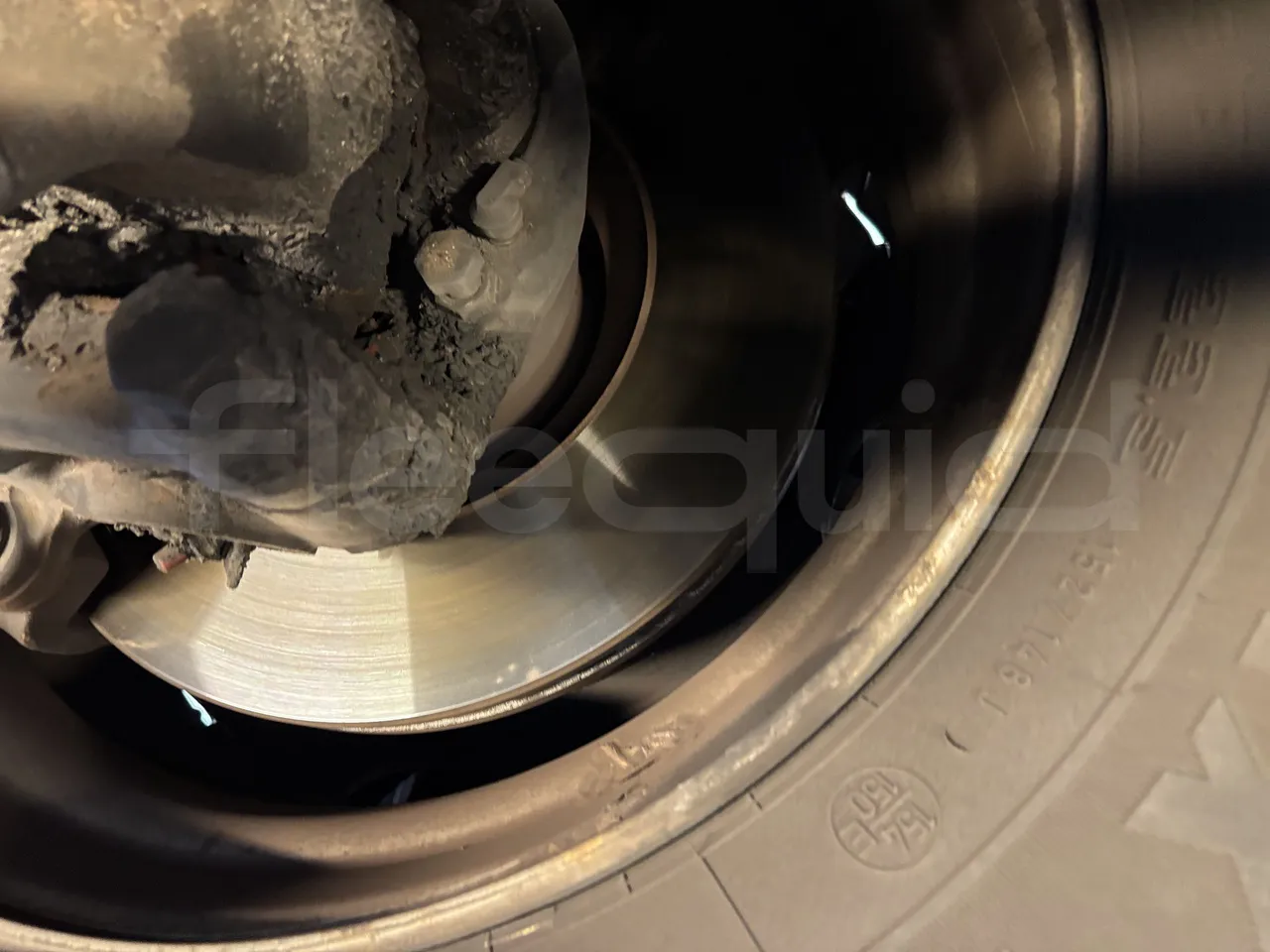 Setra S415 - First Axle Discs Left Side