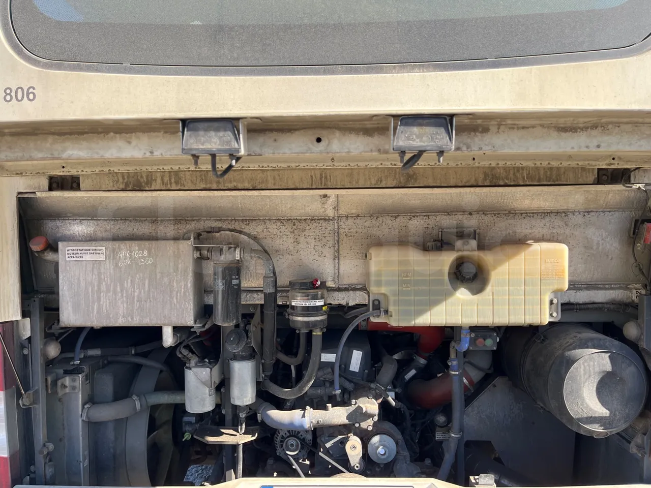 Iveco Recreo SFR160 - Euro5 - 243 kW - 12.760 mt - rear hatch open