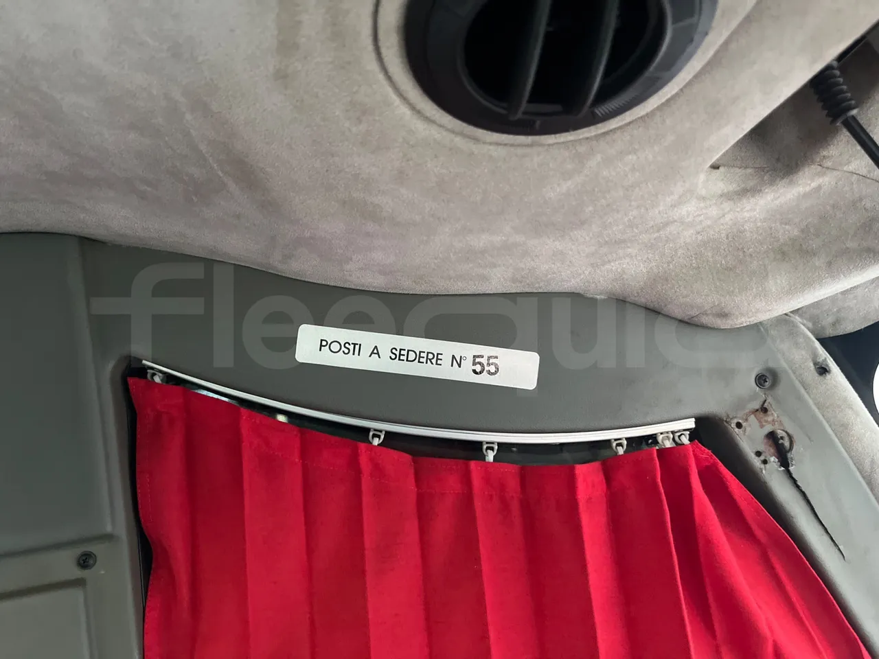 Irisbus Domino Orlandi 2001 397E 12.35 - Euro3 - 259kW - 12mt - seat plate photo