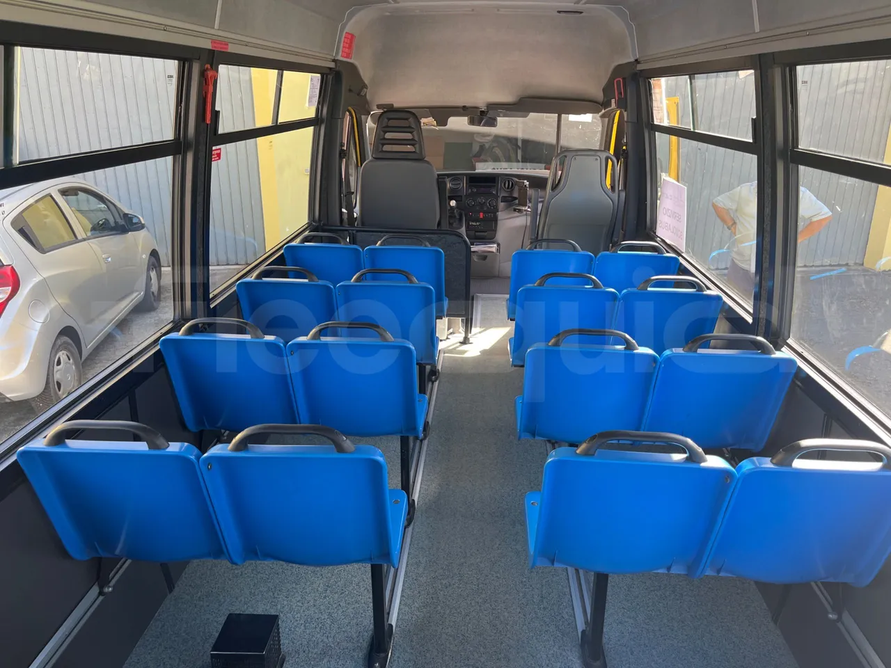 Iveco Daily A50/E4/34/A - EUR4 - 130kW - 7.768m - forward view all seats last row height