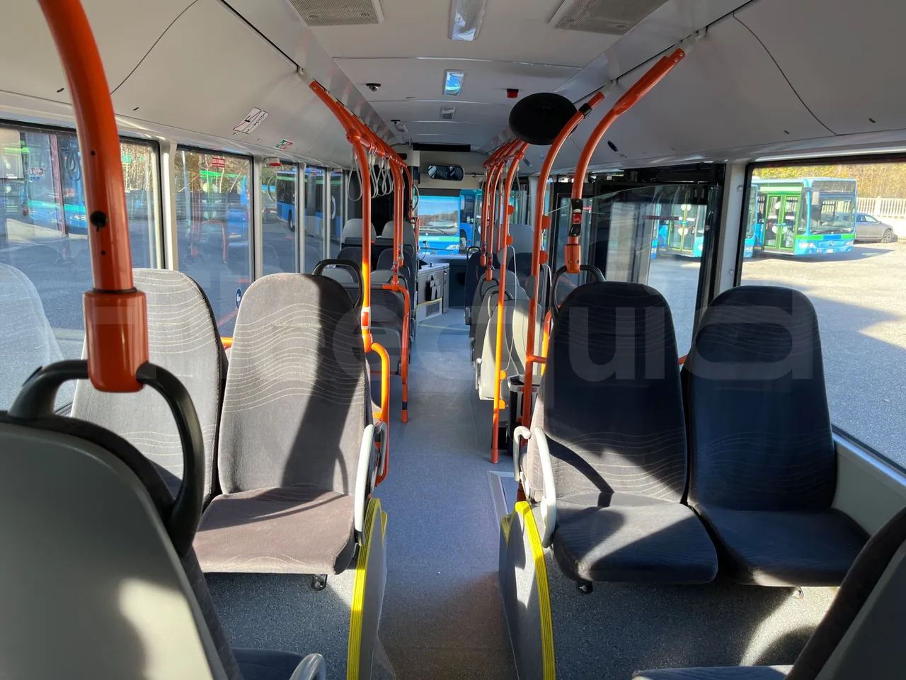 Man Lion's City B.2007.46.010 - Euro6 - 228Kw - 11.98mt - forward view all seats last row height