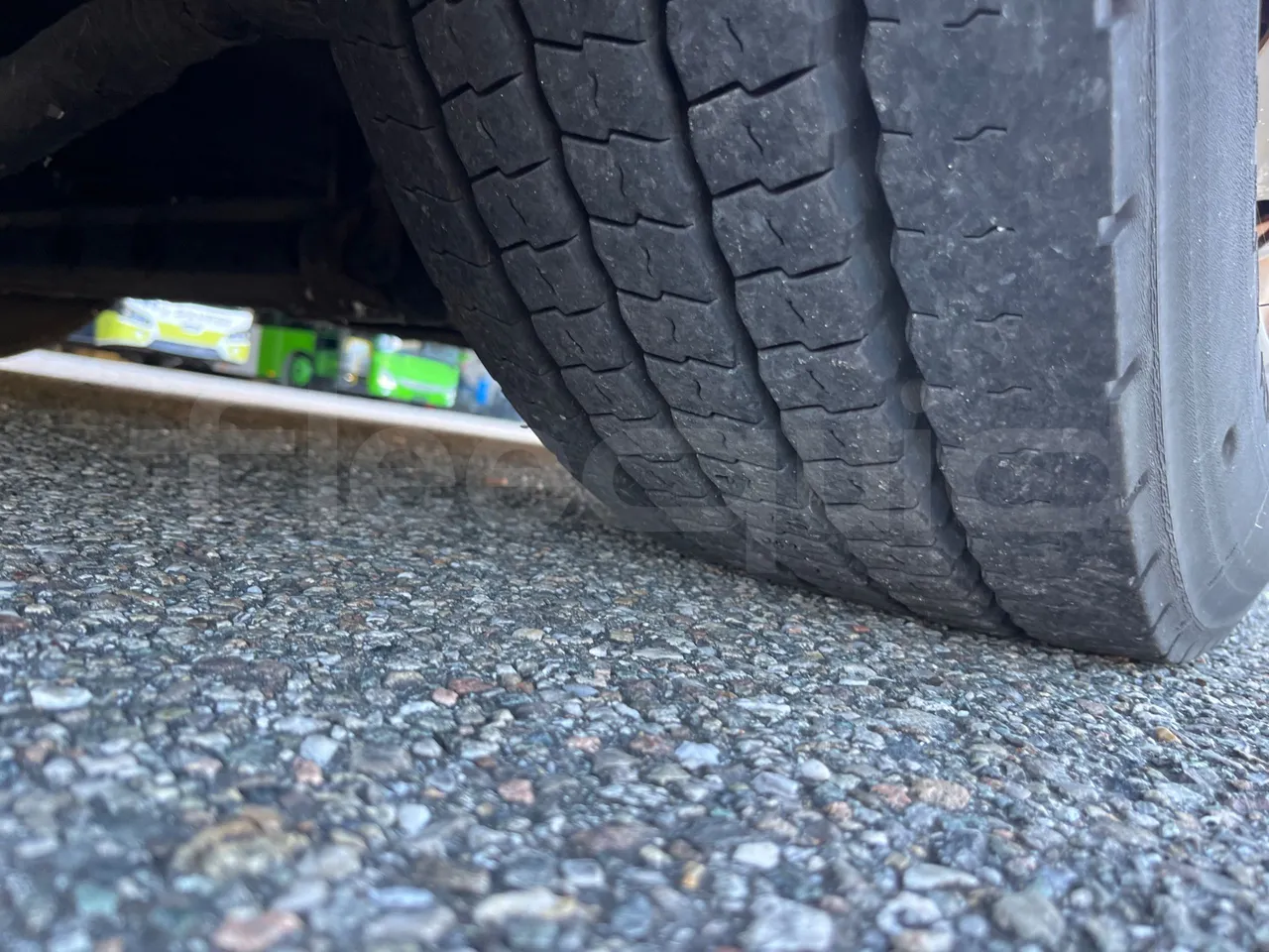 Man Lion's City B.2007.46.010 - Euro6 - 228Kw - 11.98mt - tread condition second axle tires right