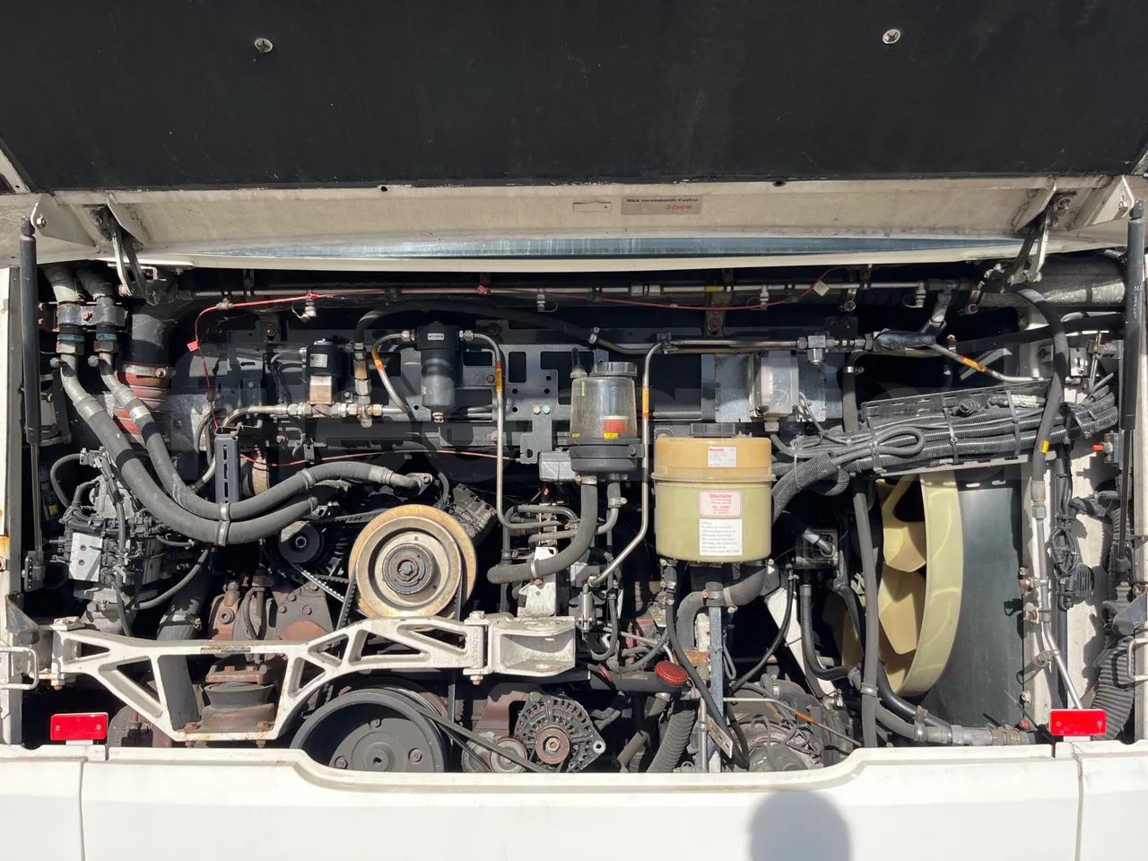 Man Lion's City B.2007.46.010 - Euro6 - 228Kw - 11.98mt - rear hatch open