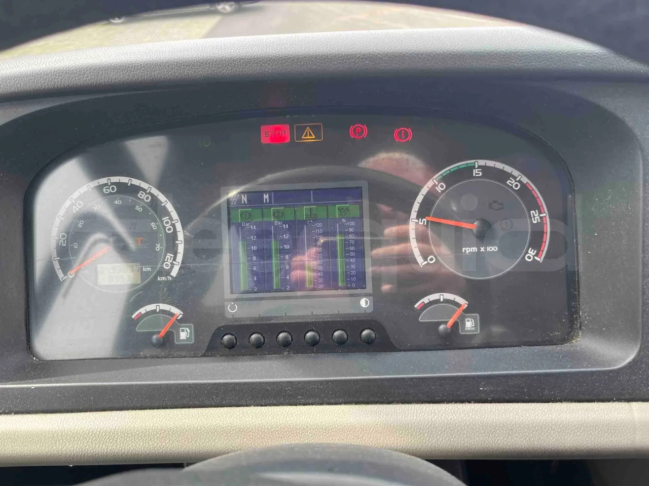 Vdl FUTURA FHD2 501E1 - Euro 6 - 320 kW - 12.875 mt - dashboard lights on
