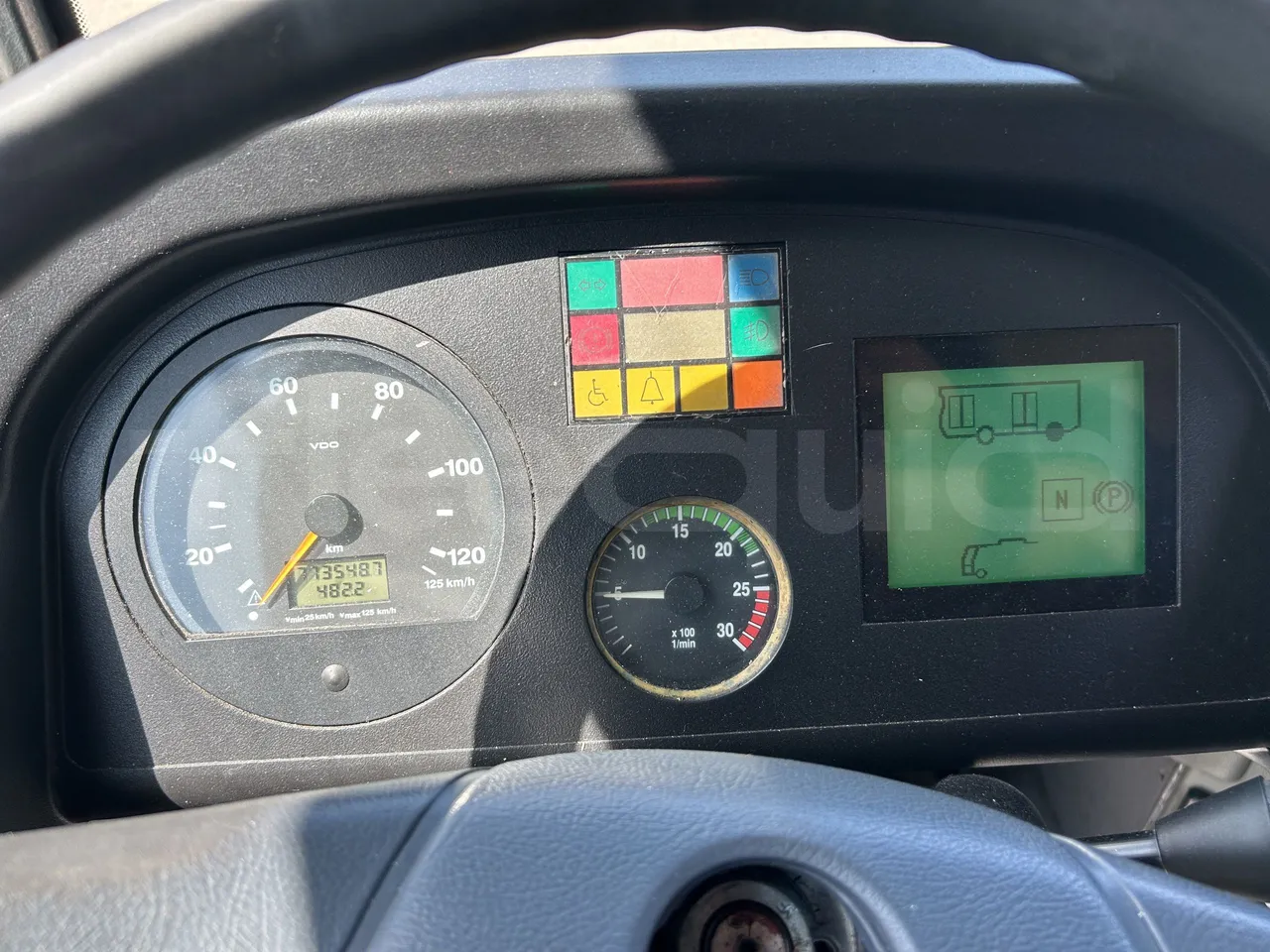 Mercedes-Benz Citaro - Dashboard Engine On
