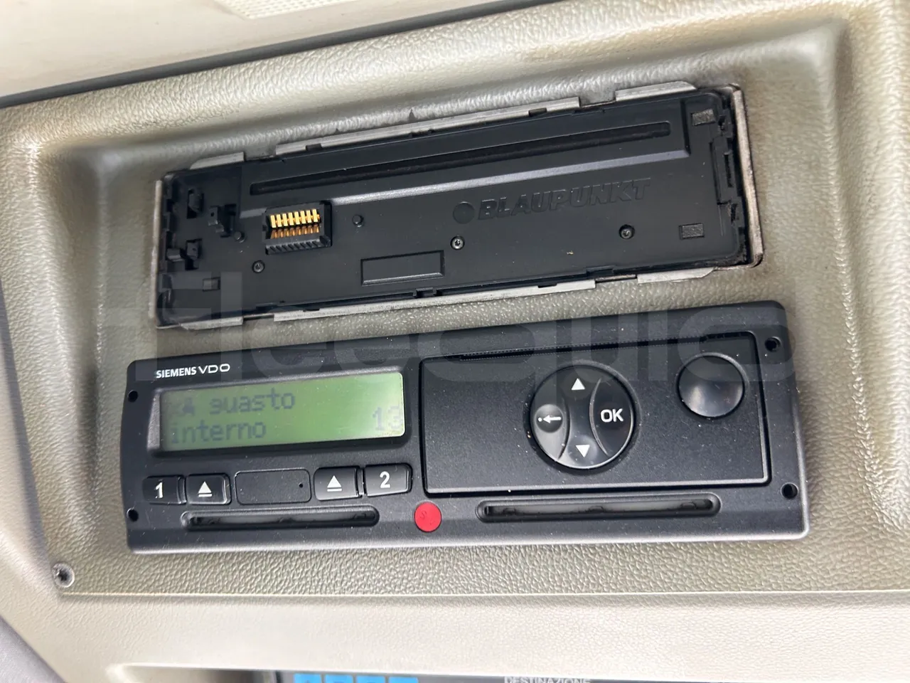Mercedes-Benz Citaro - Tachograph