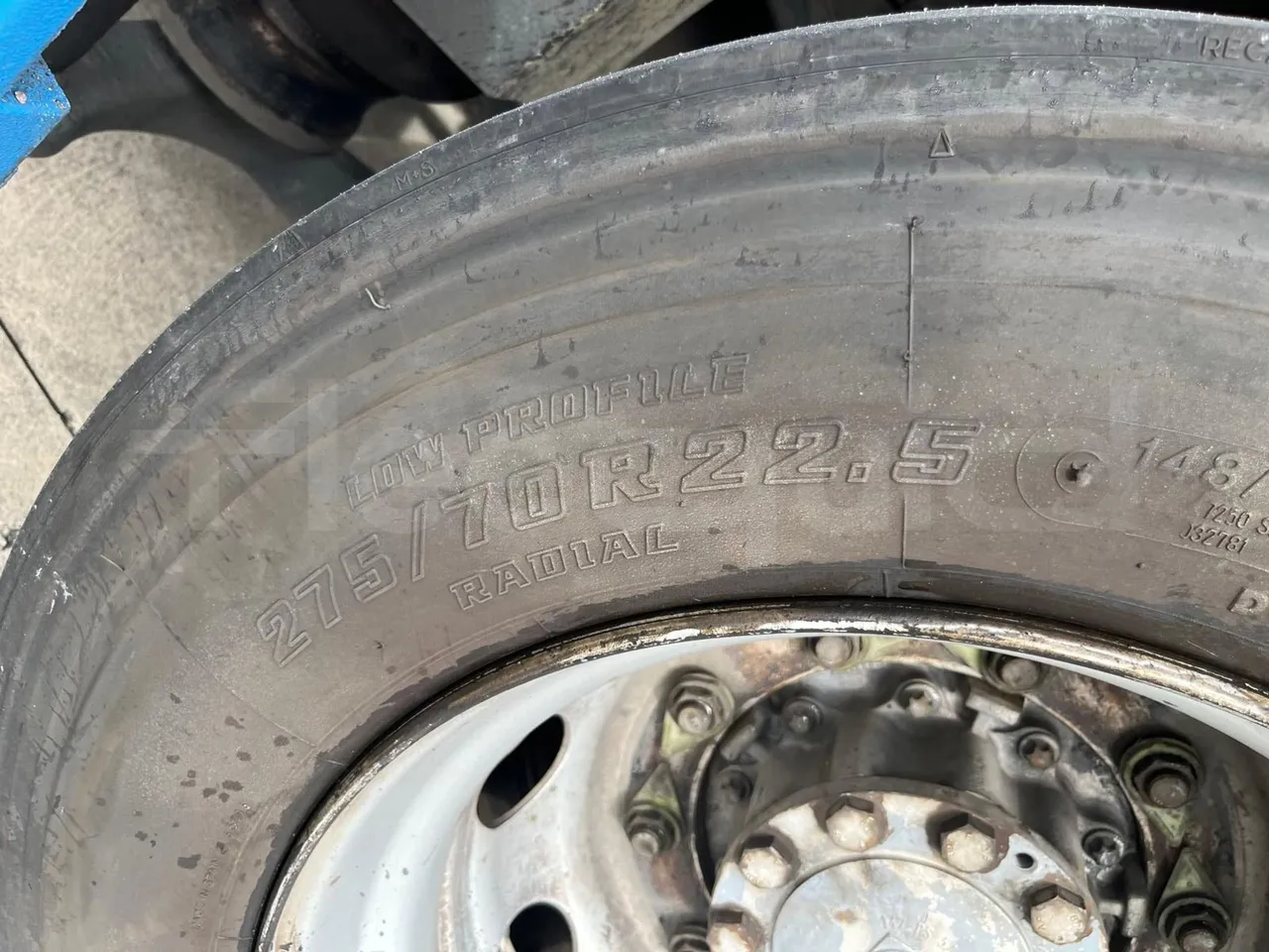 Mercedes-Benz Citaro - First Axle Left Side: Tyre Tread