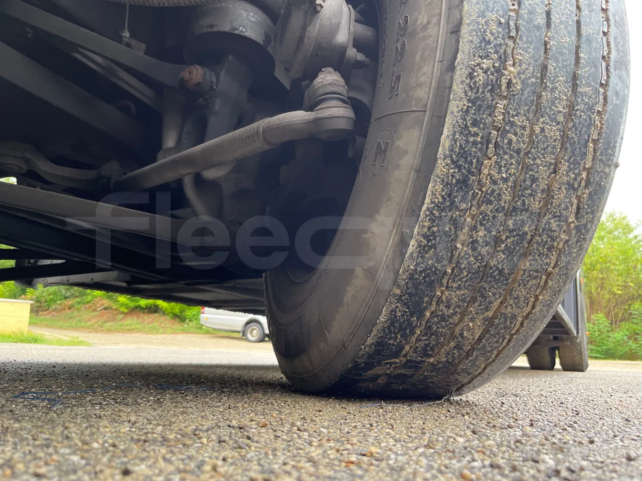 King Long XMQ6127 420-3 - EUR4 - 285.60kW - 12m - front axle left side