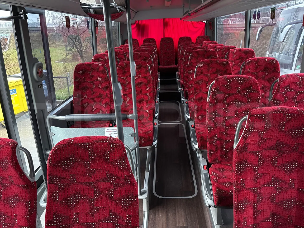 Mercedes-Benz Intouro E - Euro5 - 210kW - 13mt - reverse view middle aisle