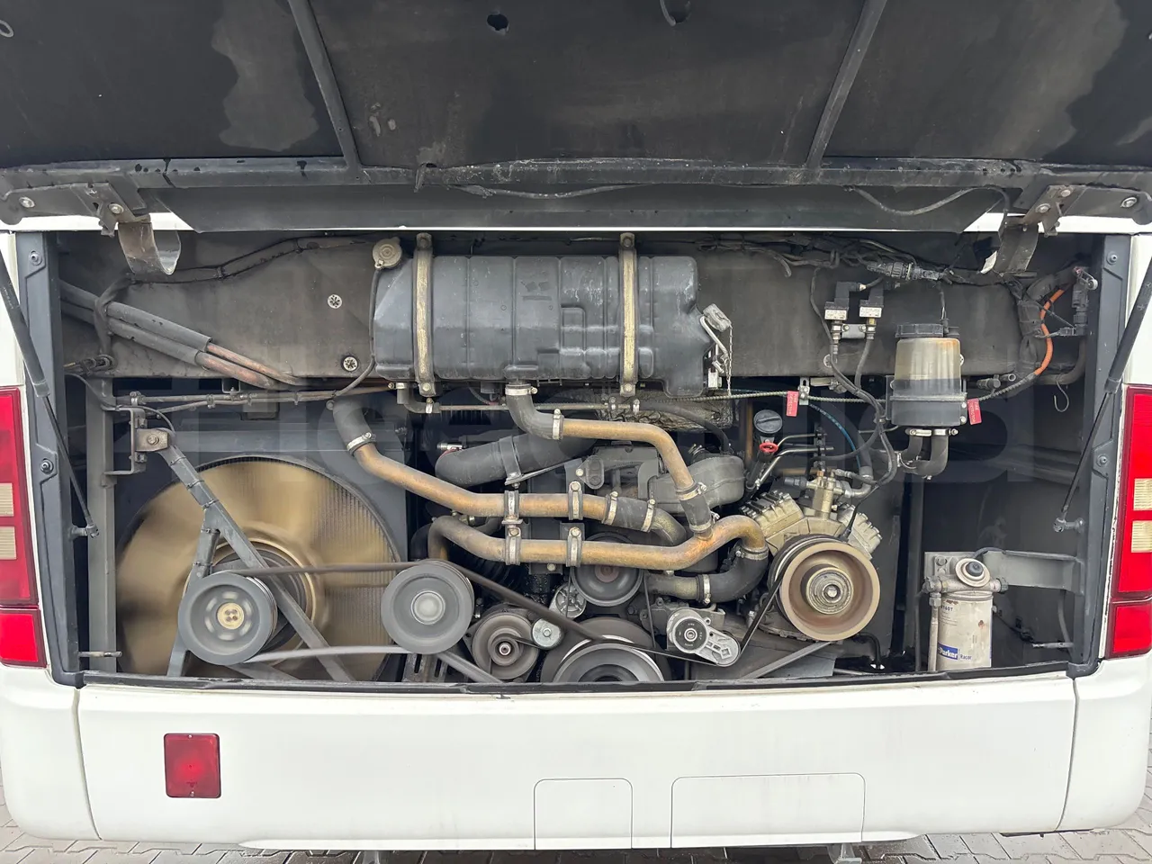 Mercedes-Benz Intouro E - Euro5 - 210kW - 13mt - rear hatch open