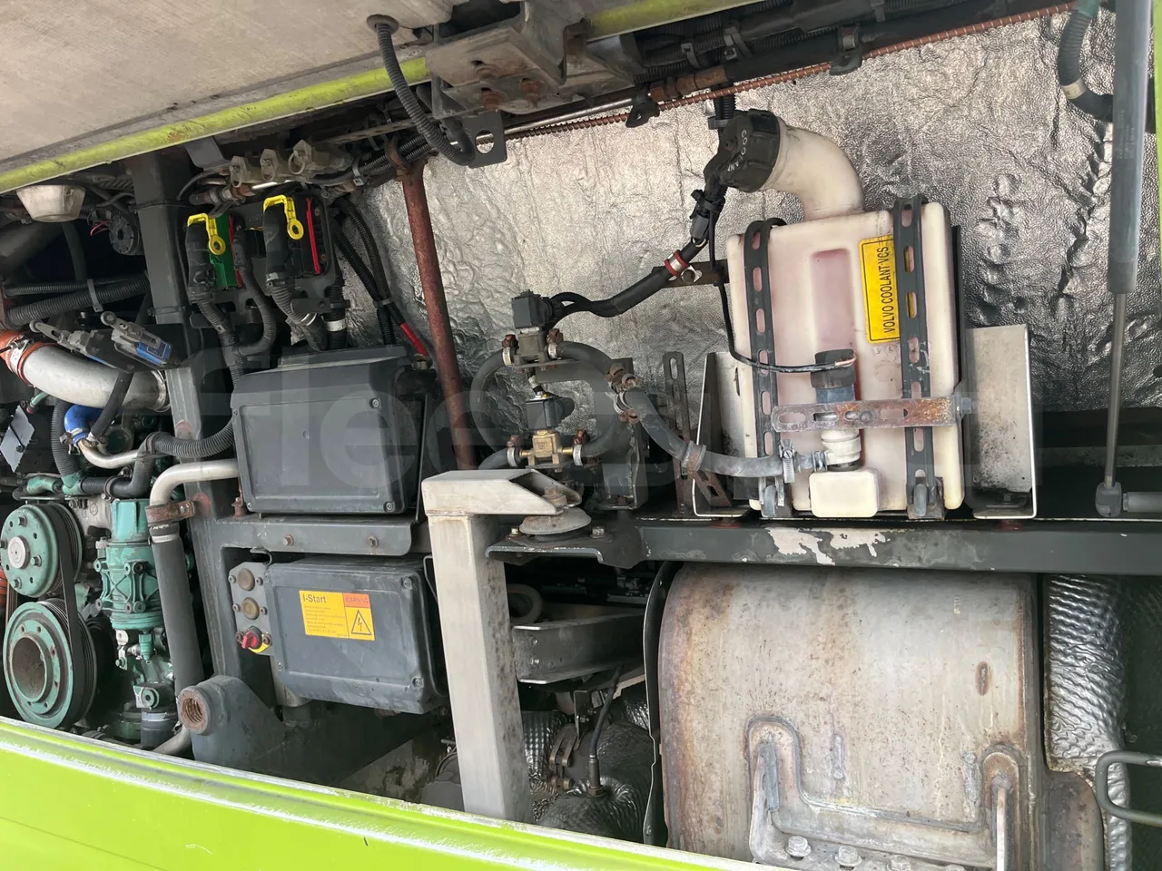 Volvo B4SC 7900  - Euro6 - 177kW - 12.134mt - engine plate photo