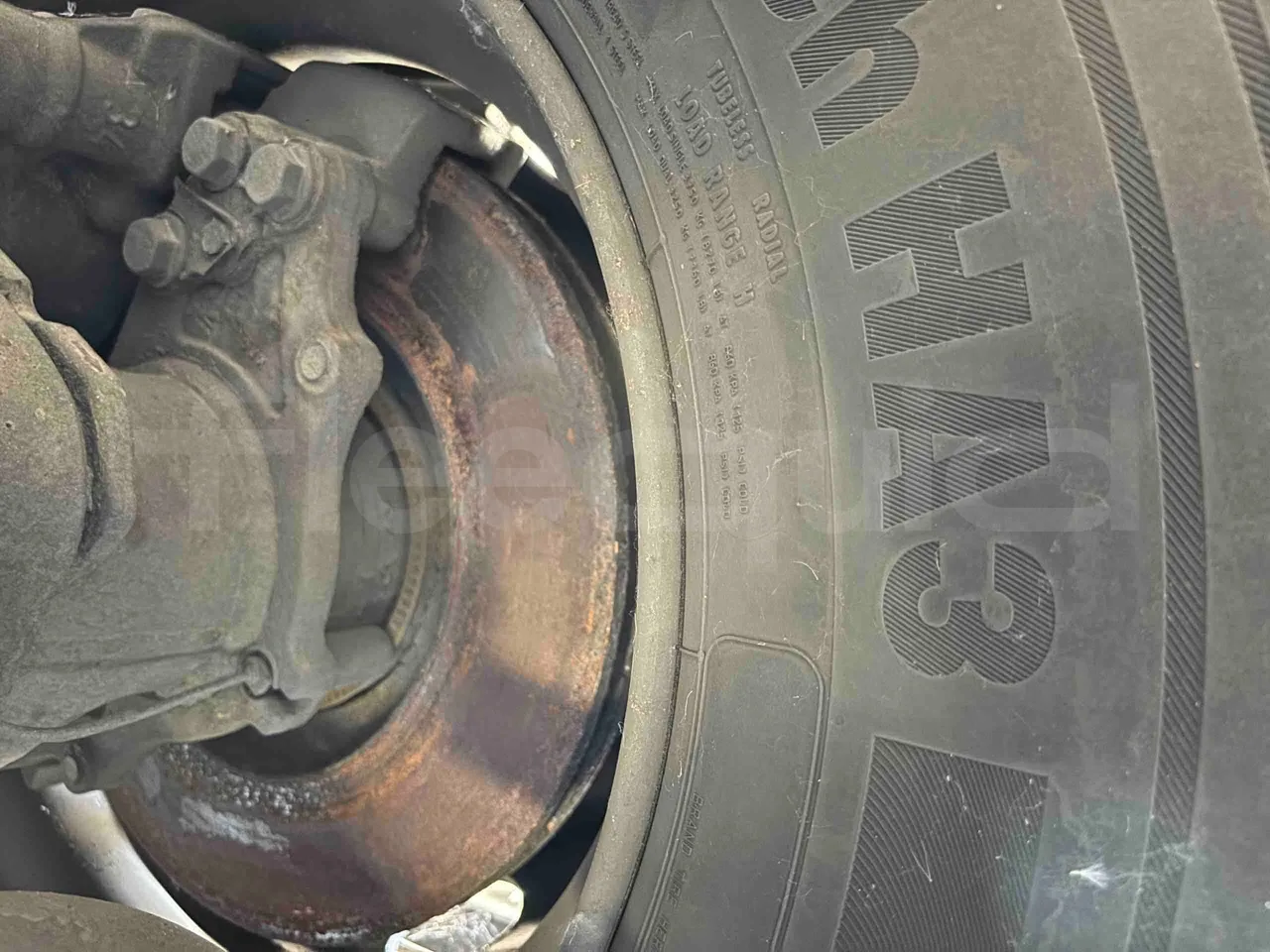 Setra S516 - axle 2 discs left