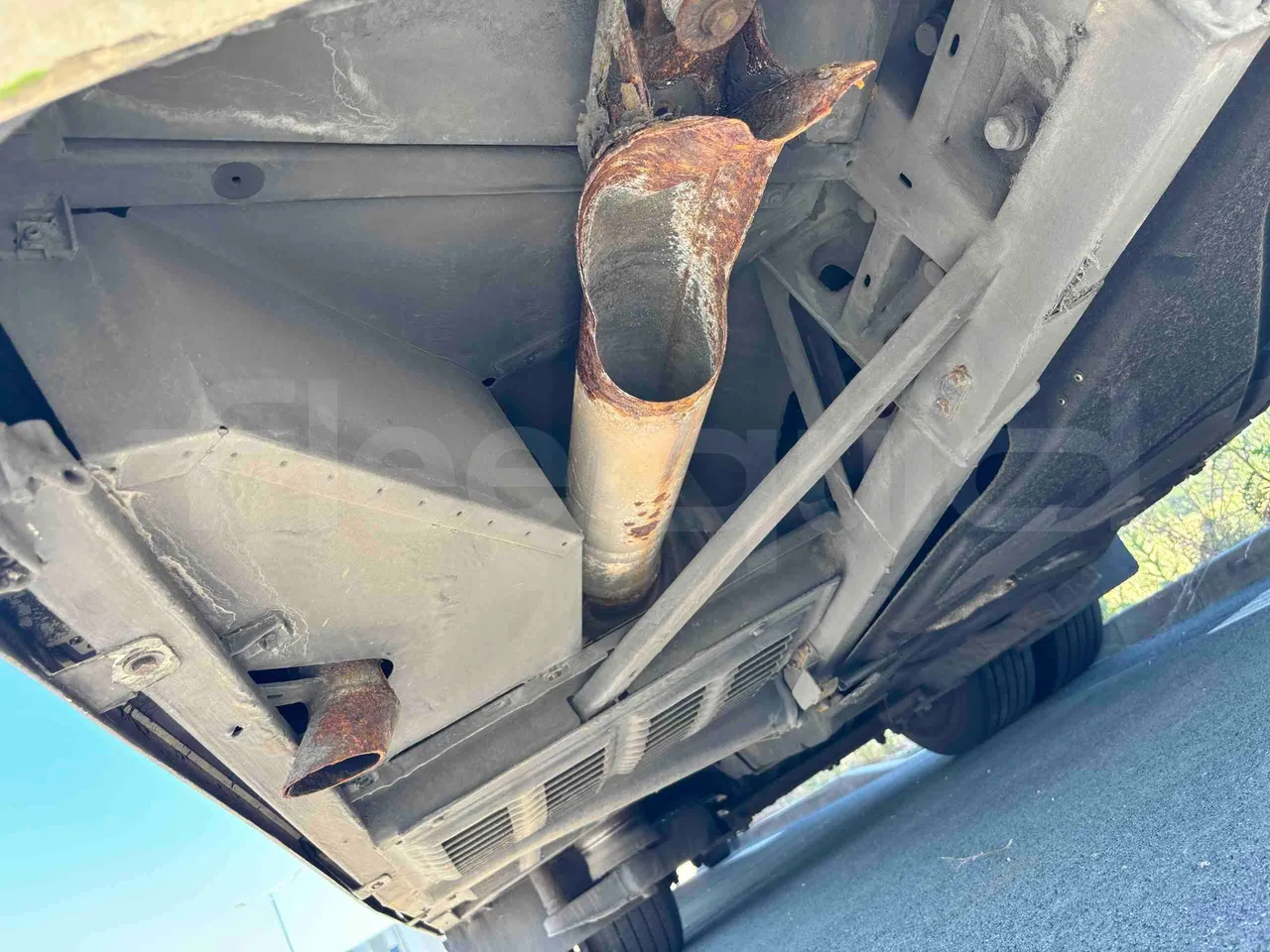 Setra S516 - exhaust photo