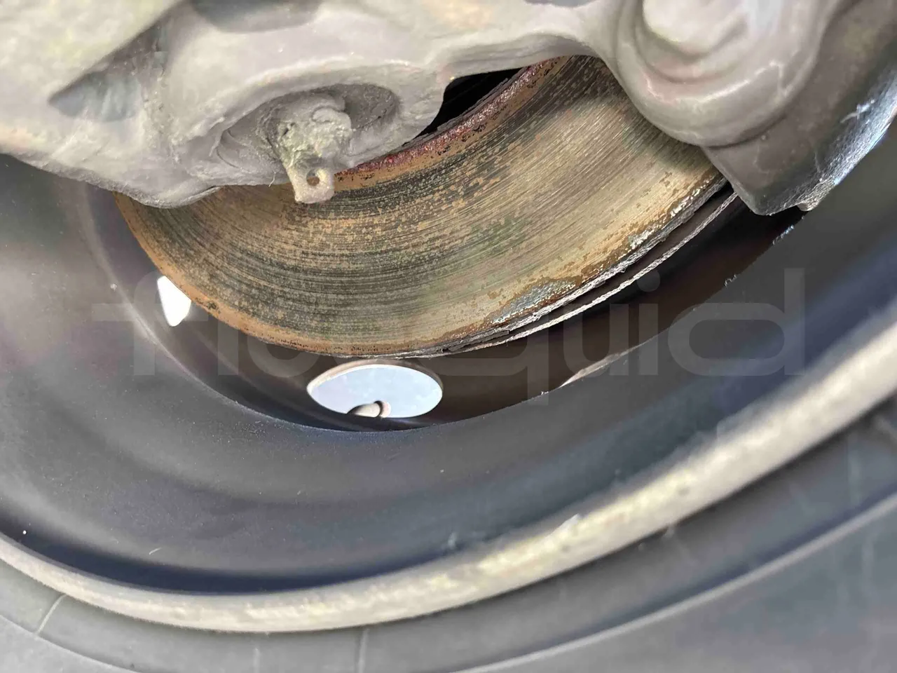 Setra S516 - front discs left