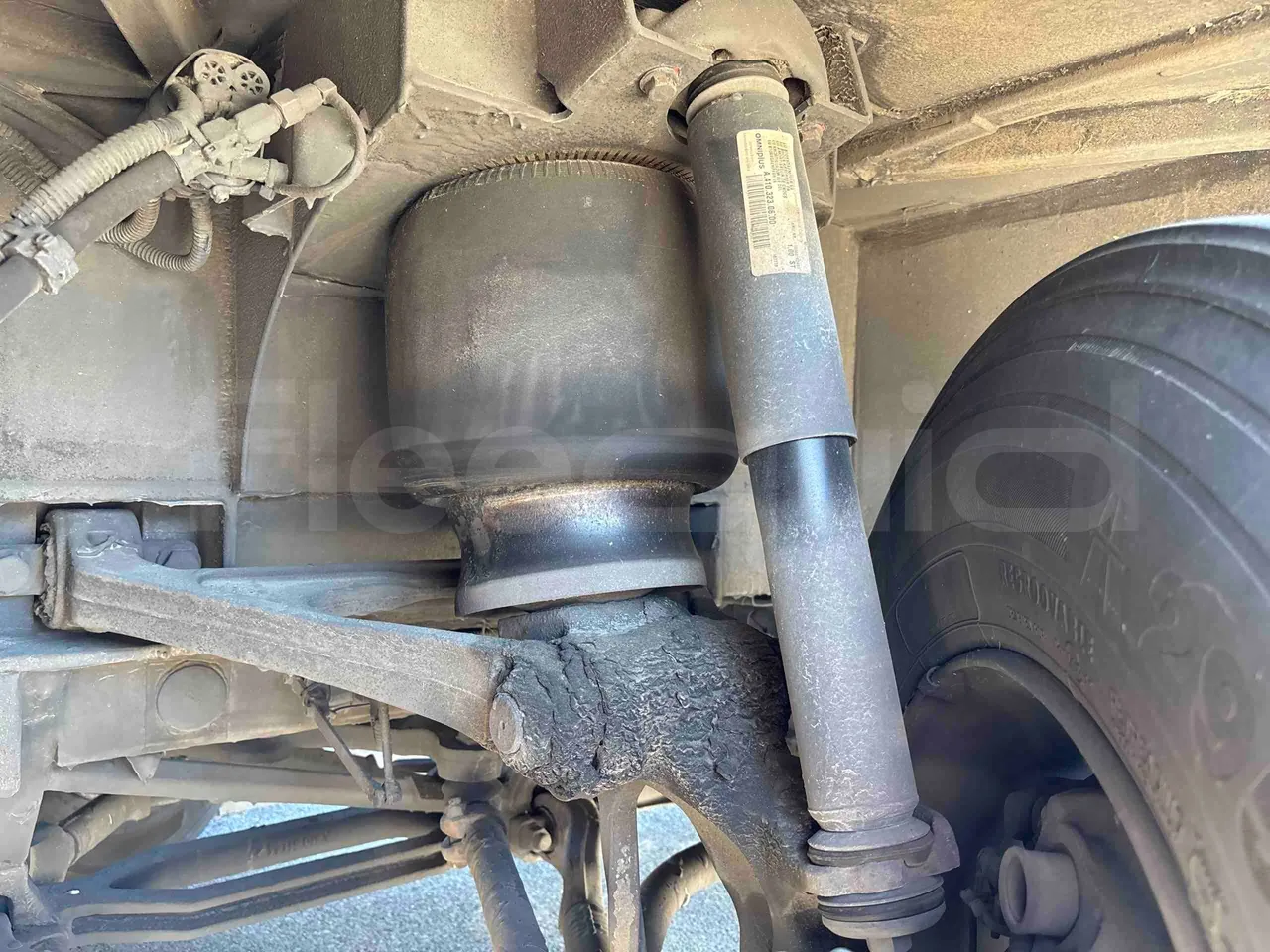 Setra S516 - front shock absorbers left