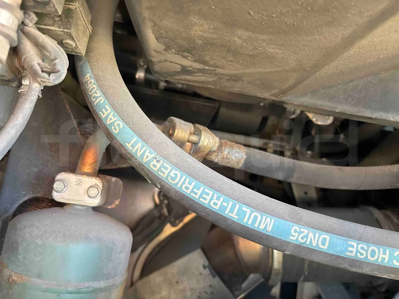 Setra S516 - preheater webasto photo