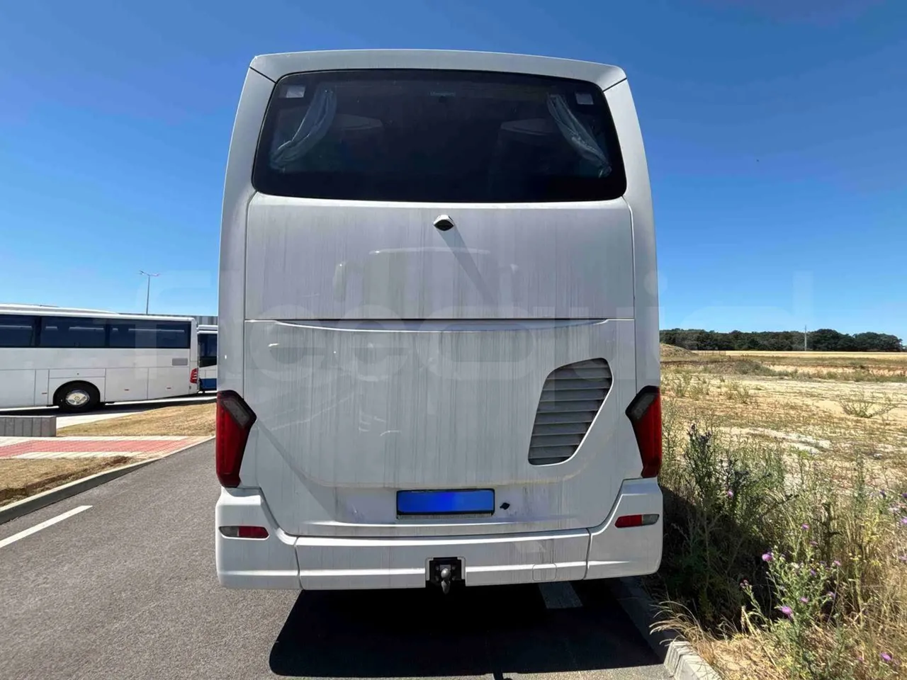 Setra S516 - rear hatch closed
