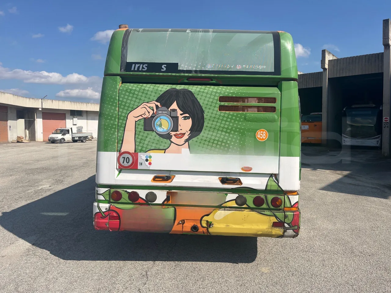 Iveco Citelis PS09D5/A/83 - EUR5 - 213kW - 10.46m CNG - rear hatch closed