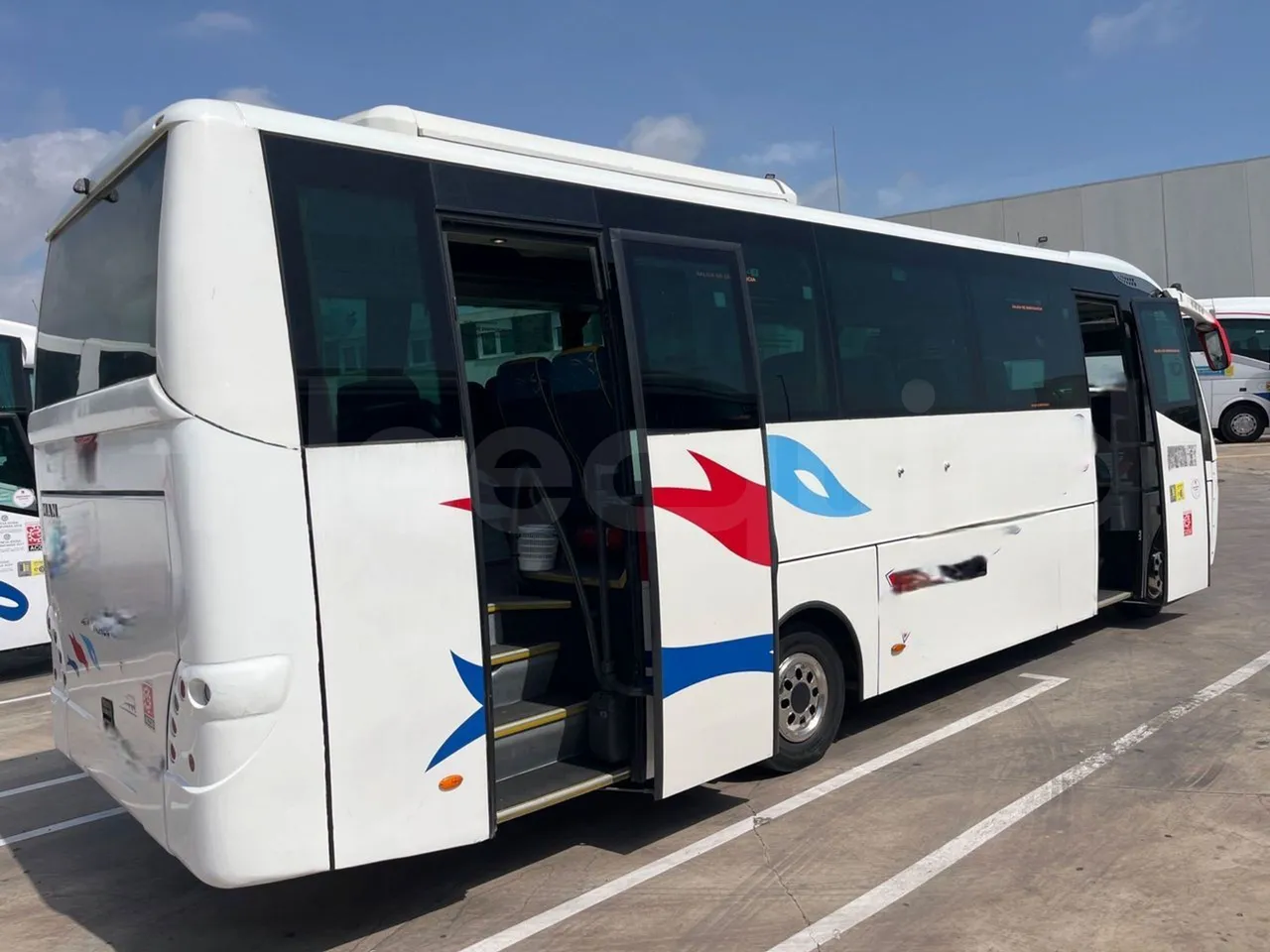 Man STC1 STC1 -EUR5-176kW -9.460m - 3/4 right rear doors open