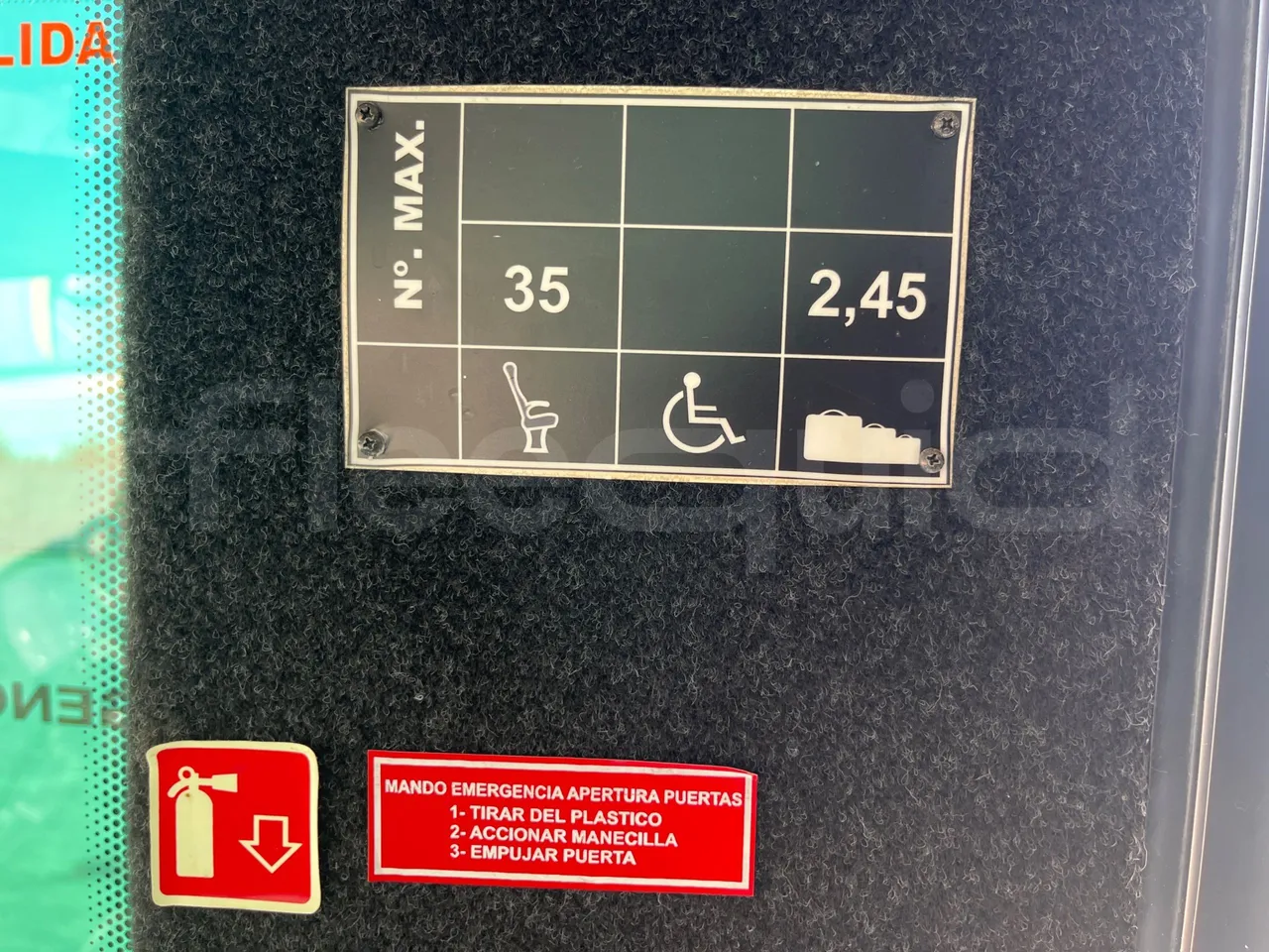 Man STC1 STC1 -EUR5-176kW -9.460m - seat plate photo