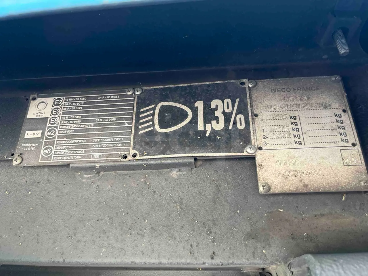 Iveco Crossway - Vehicle Plate