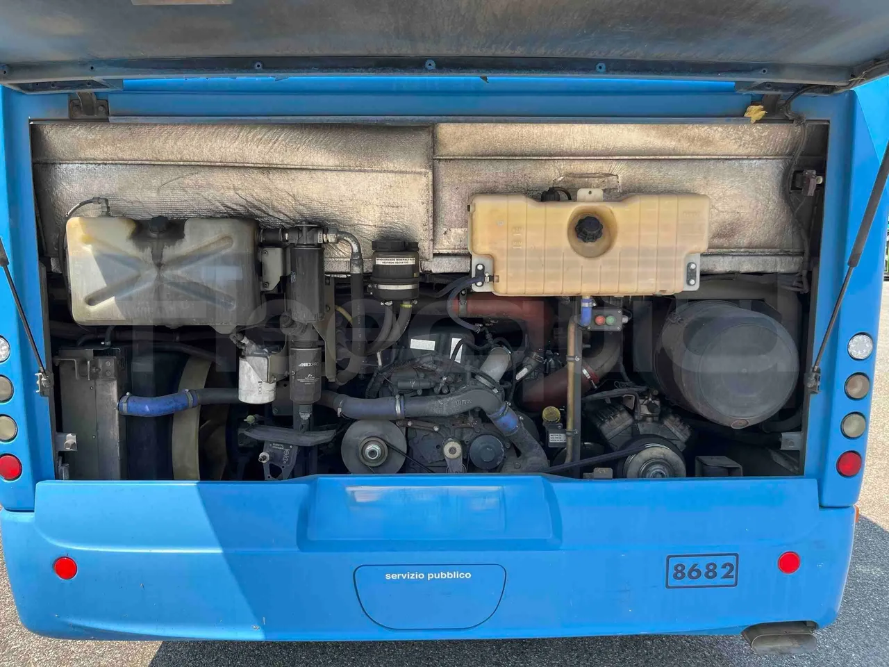 Iveco Crossway - Rear Hatch Open