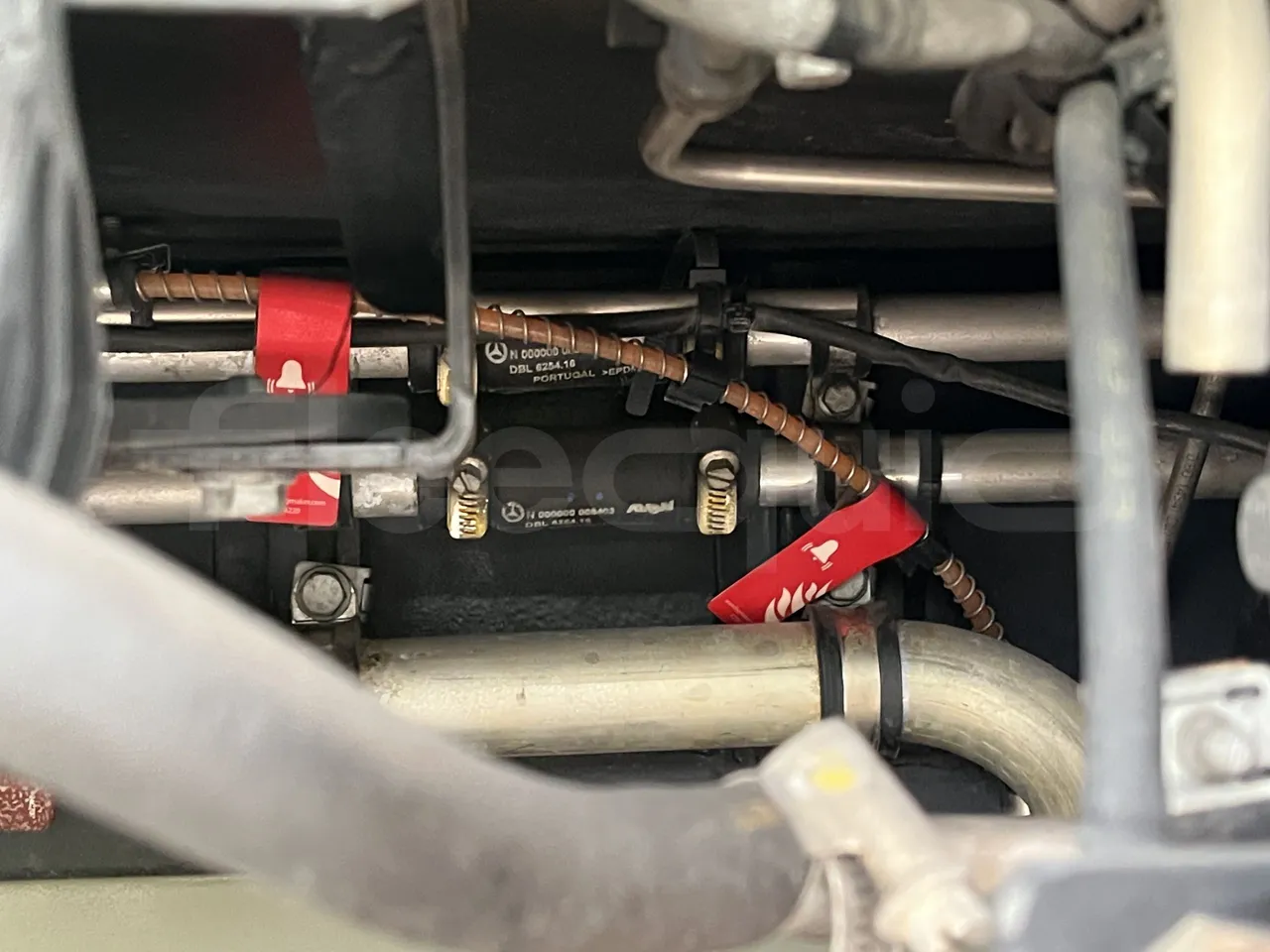 Mercedes-Benz Tourismo - Fire Suppression Nozzles