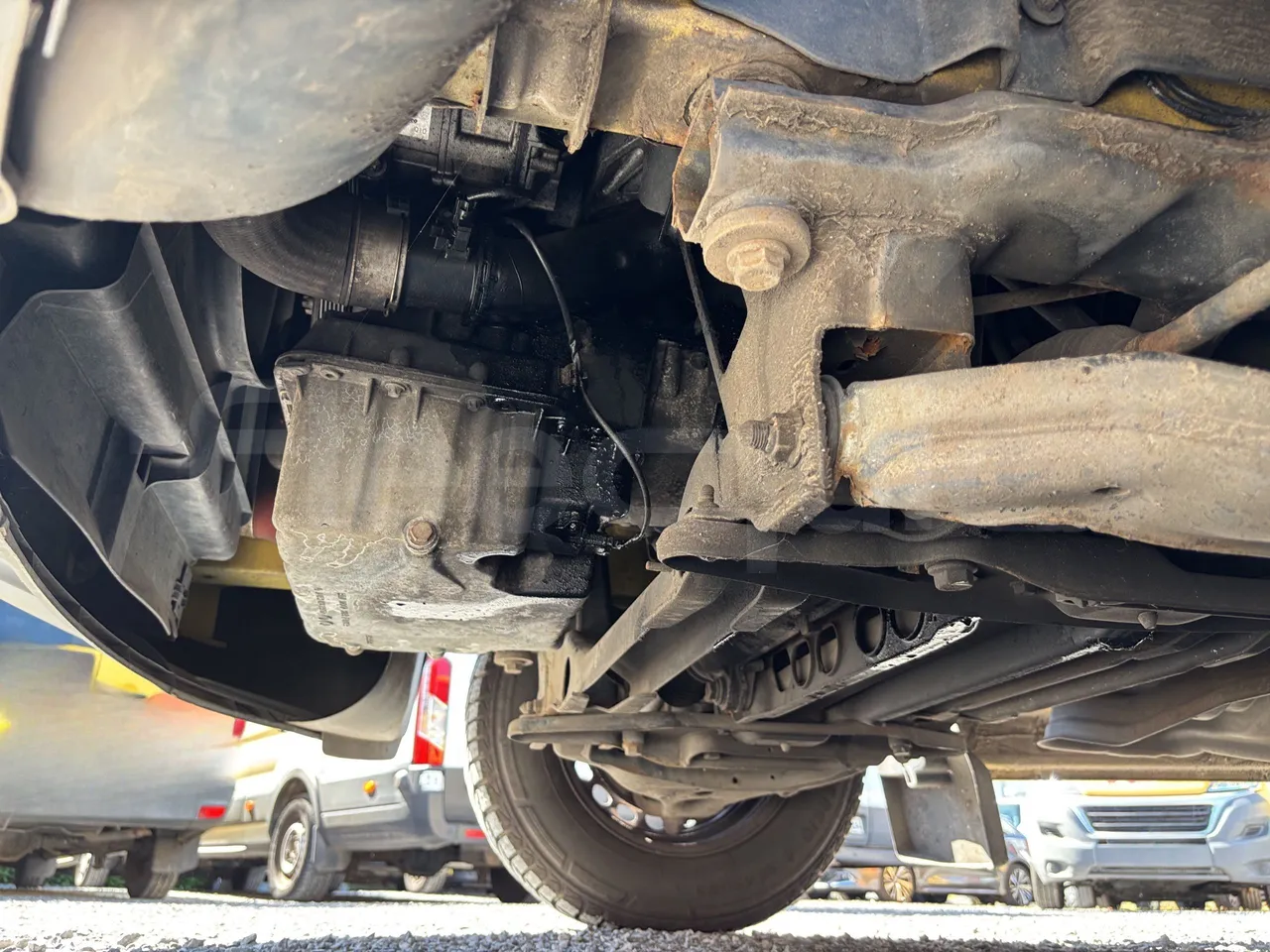 Mercedes-Benz Sprinter - Engine Without Protection