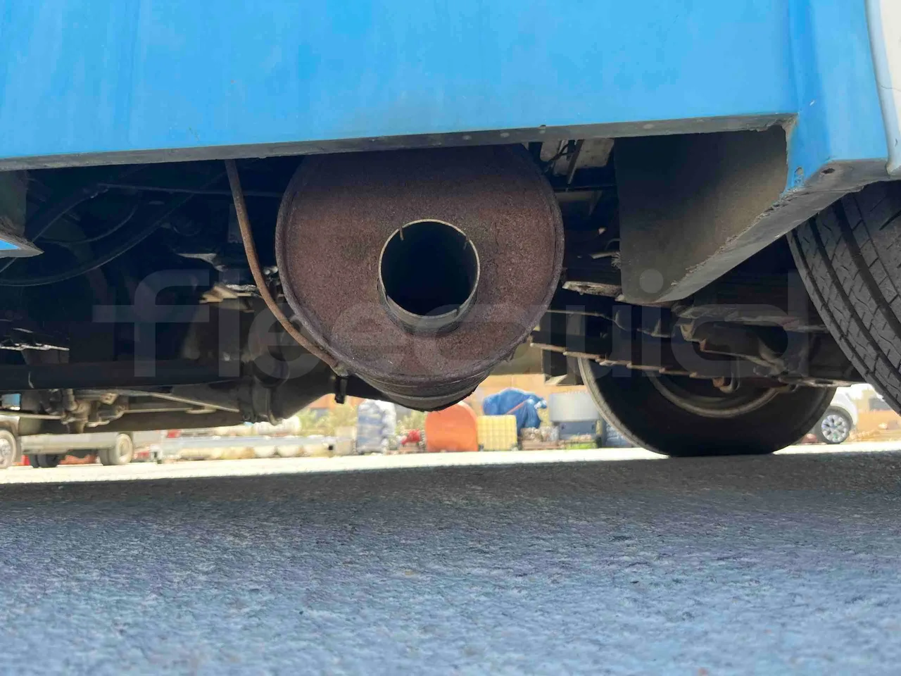 Tianjin Brother Tourist Train YLG 20V3 - exhaust photo