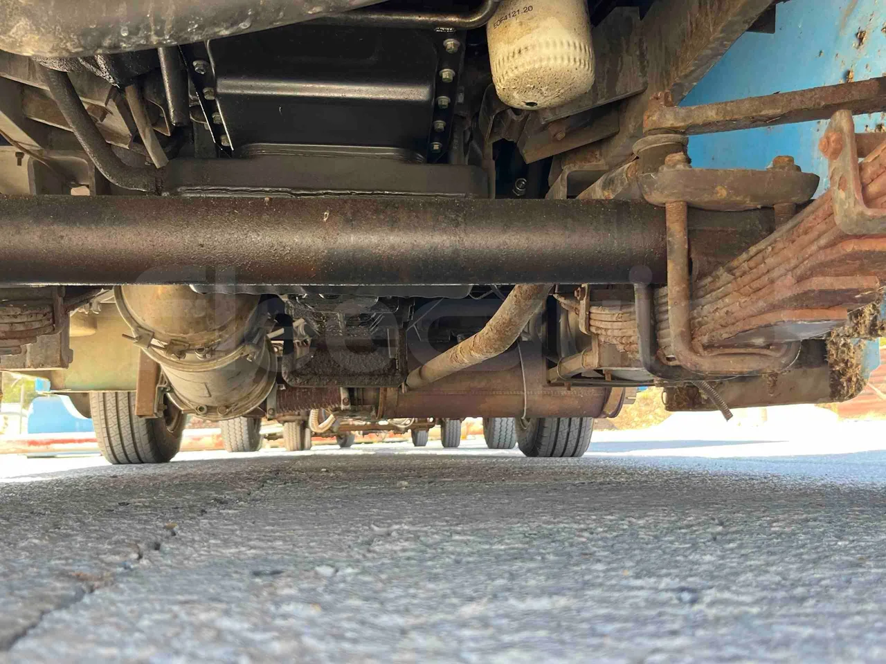 Tianjin Brother Tourist Train YLG 20V3 - front axle central