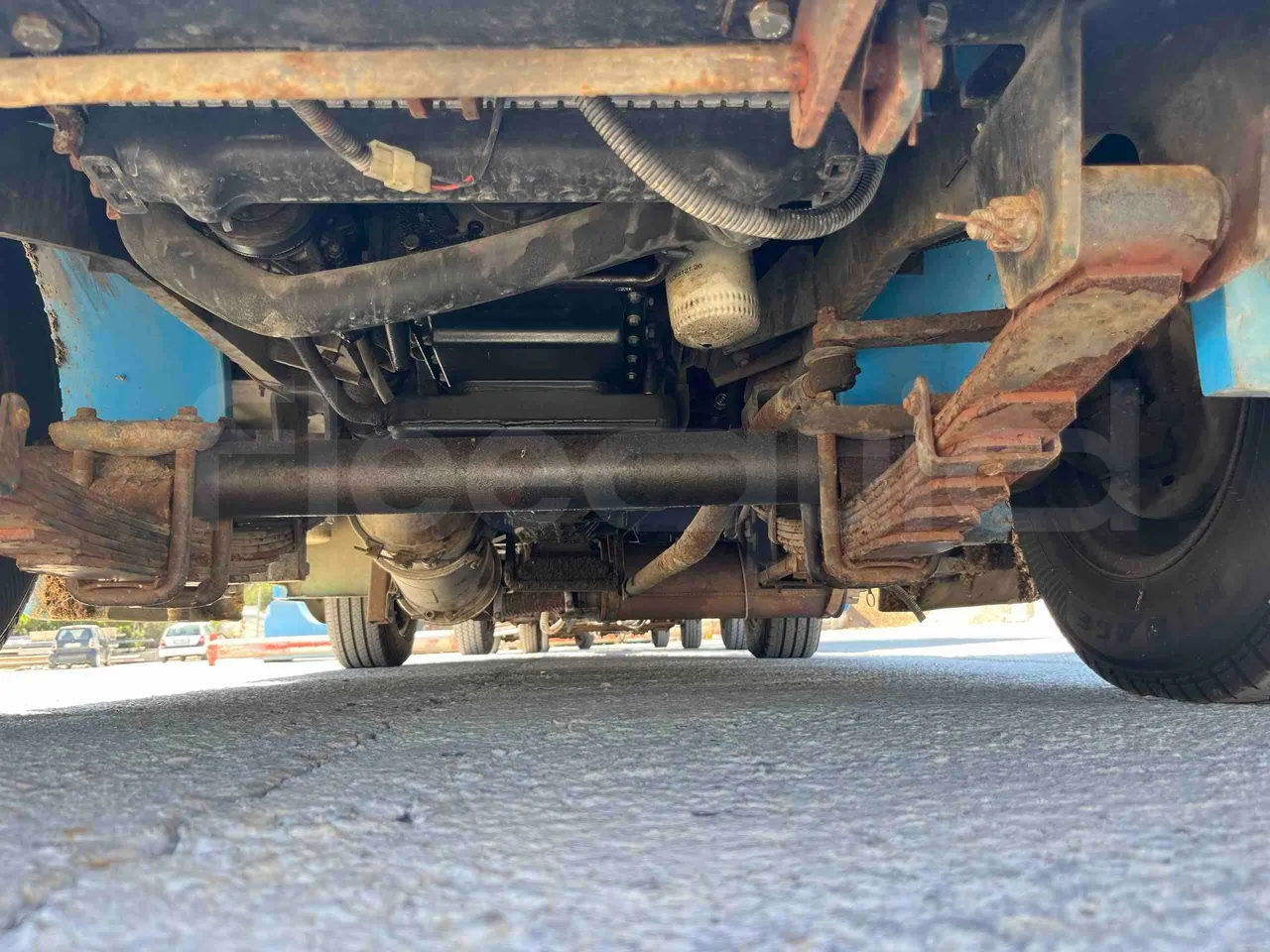 Tianjin Brother Tourist Train YLG 20V3 - front undercarriage from front