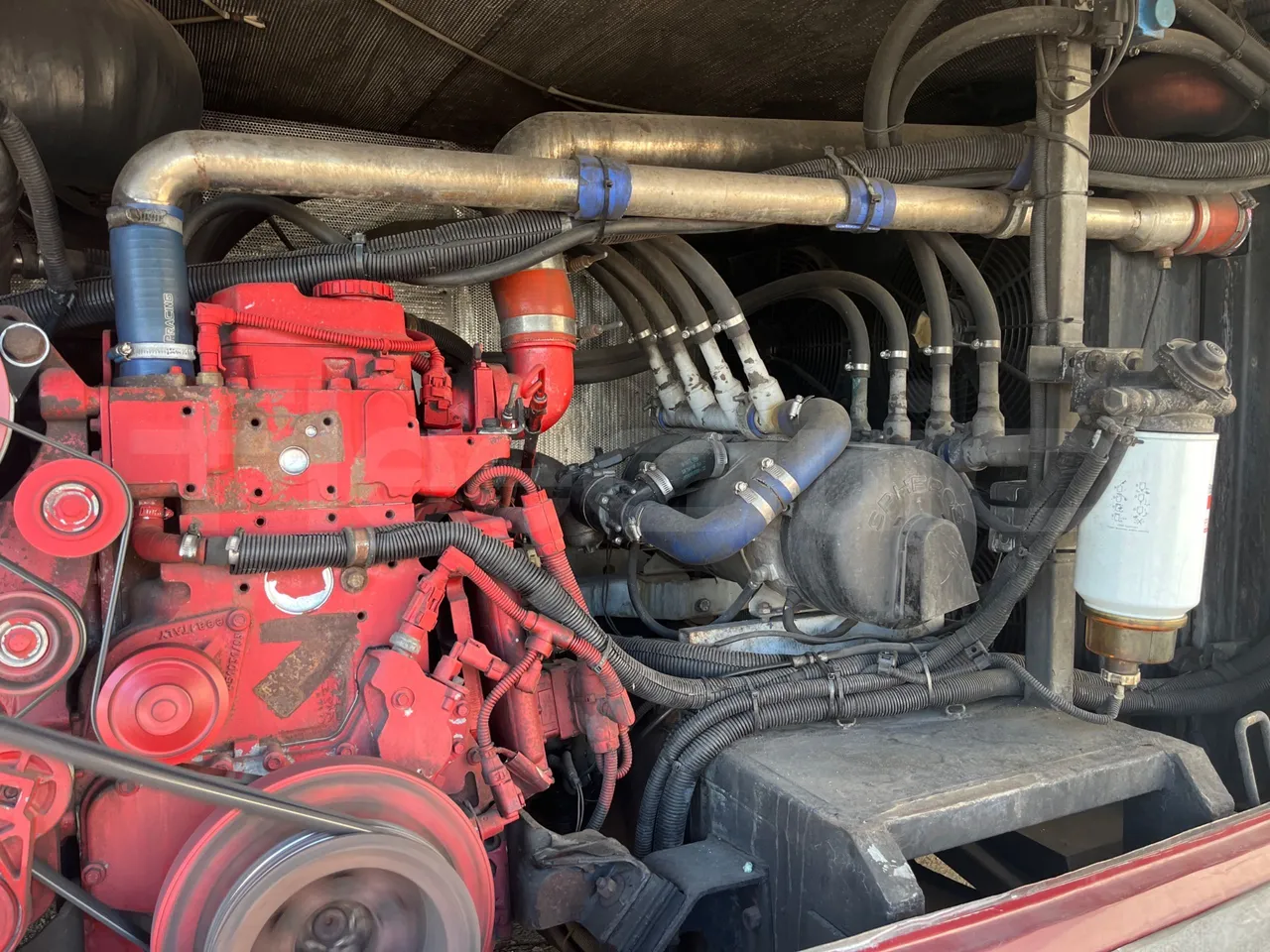 Ankai HFF6110GS1 ANKAI - Euro5 - 209kW - 11.400mt - engine plate photo