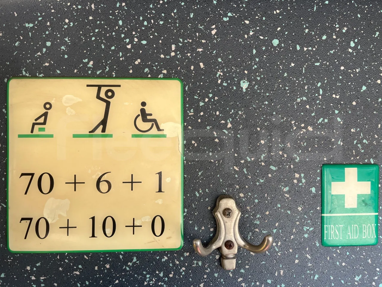 Ankai HFF6110GS1 ANKAI - Euro5 - 209kW - 11.400mt - seat plate photo