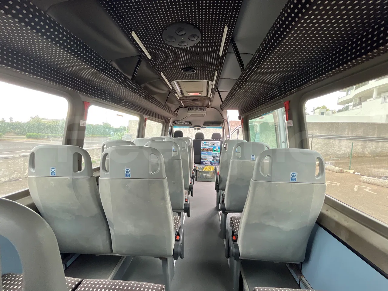 Mercedes-Benz Sprinter 516CDI - EUR5 - 120kW - 7.345m - forward view all seats last row height