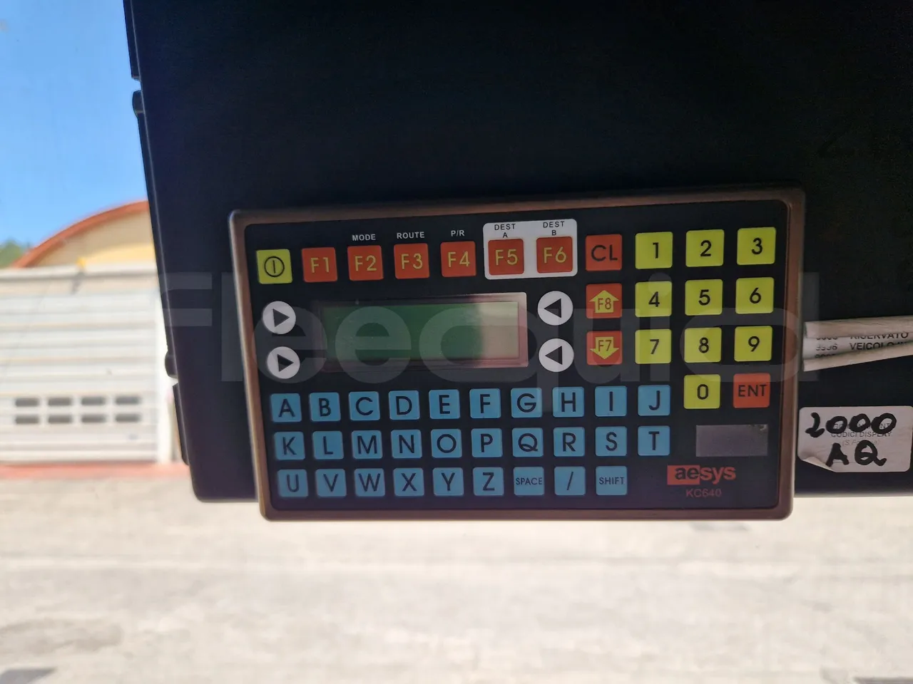 Irizar Scania K380EB - EUR4 - 279kW - 12m - command unit indicators