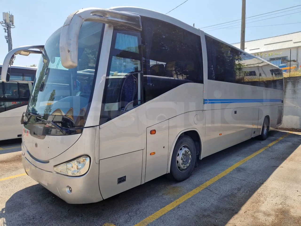 Irizar Scania K380EB - EUR4 - 279kW - 12m - 3/4 front left (mandatory for bus to scrap)