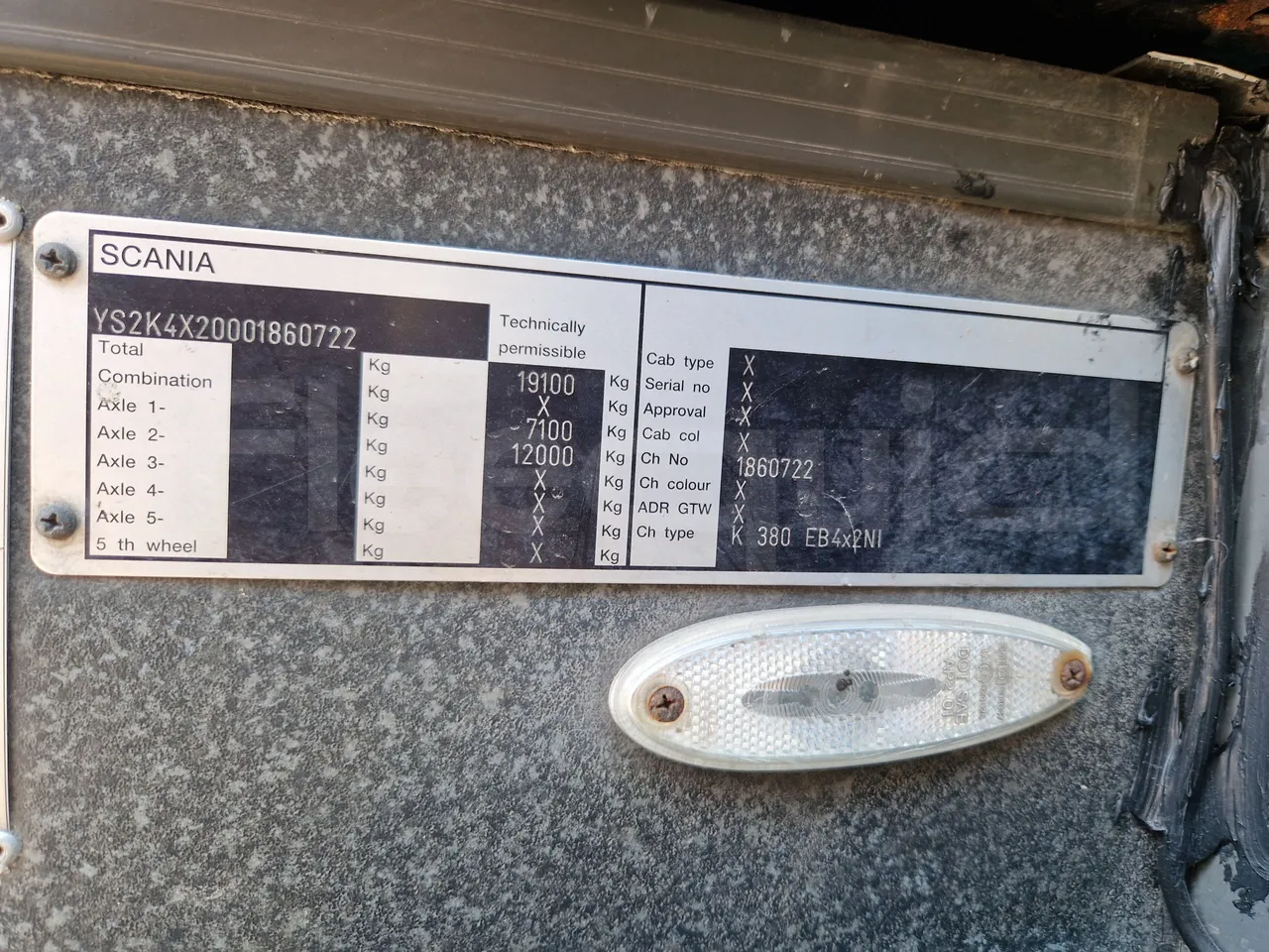 Irizar Scania K380EB - EUR4 - 279kW - 12m - platform code photo