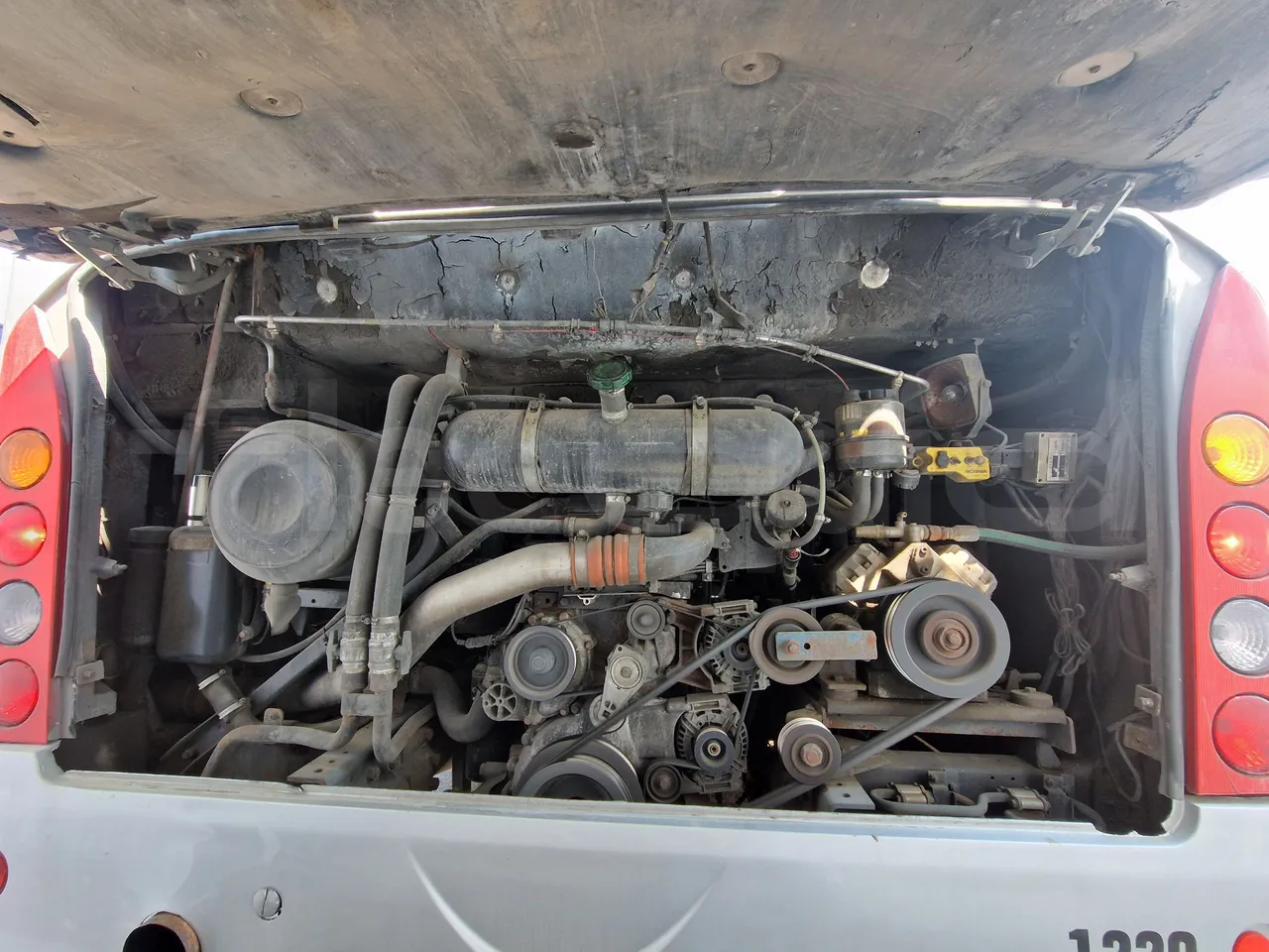 Irizar Scania K380EB - EUR4 - 279kW - 12m - rear hatch open (mandatory for bus to scrap)