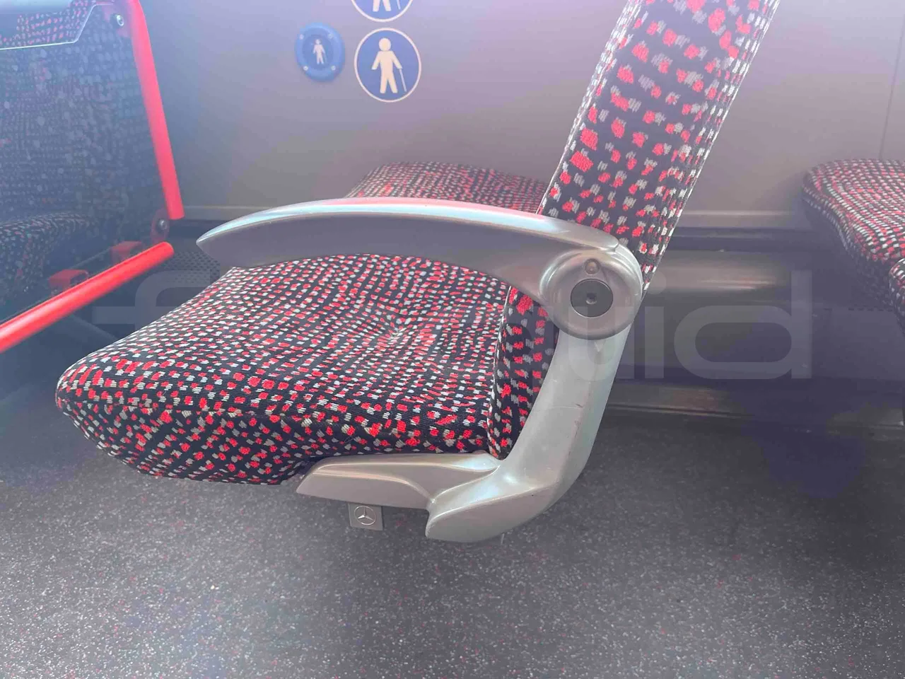 Mercedes-Benz Citaro - armrest detail photo