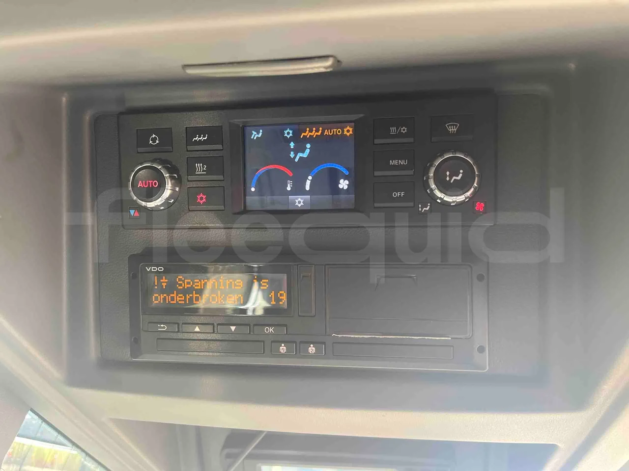 Mercedes-Benz Citaro - Tachograph